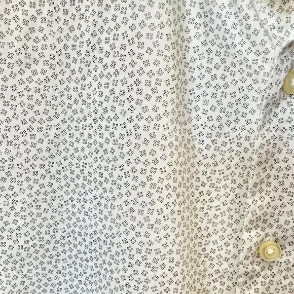 Van Heusen Mens Dress Shirt Regular Fit Off White Adult Size XL 17 1/2 34/35 - Picture 5 of 6